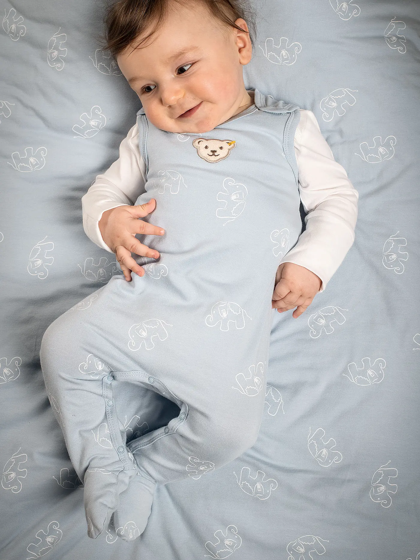 STEIFF | Baby Set 2tlg Strampler und Langarmshirt | 